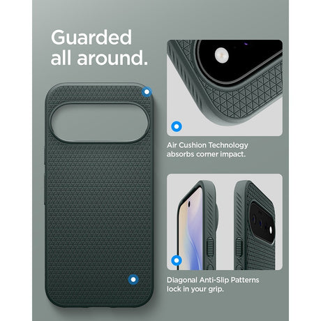 Spigen Google Pixel 11 Skal Liquid Air MagFit Abyss Green