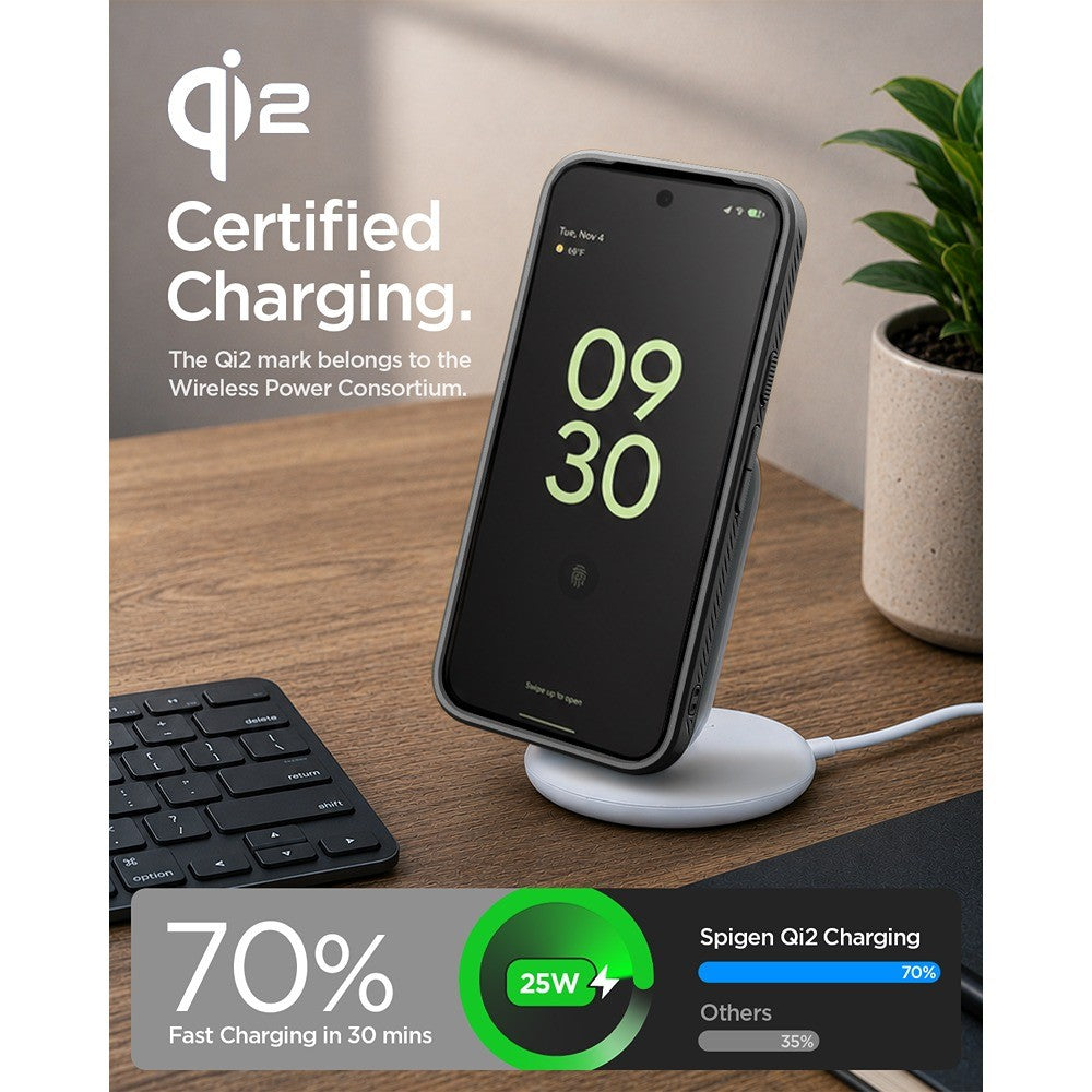 Spigen Google Pixel 11 Skal Liquid Air MagFit Matte Black