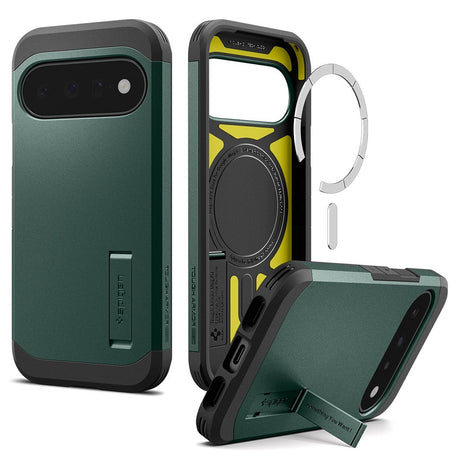 Spigen Google Pixel 11 Skal Tough Armor MagFit Abyss Green