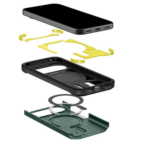 Spigen Google Pixel 11 Skal Tough Armor MagFit Abyss Green