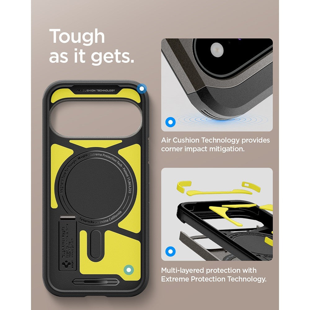 Spigen Google Pixel 11 Skal Tough Armor MagFit Gunmetal