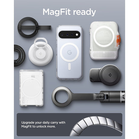 Spigen Google Pixel 11 Skal Ultra Hybrid MagFit Clear White