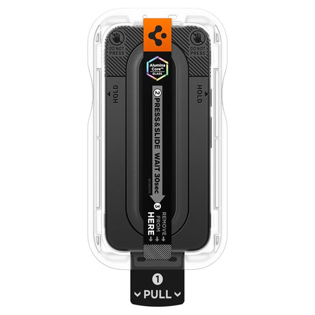 Spigen Google Pixel 9 Pro XL/10 Pro XL/Pixel 11 Pro XL Skjermbeskytter GLAS.tR EZ Fit Pro Privacy 2-pakning