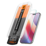 Spigen iPhone 16 Pro/17/17 Pro/18 Pro Skjermbeskytter Glas.tR EZ Fit Pro 2-pakning