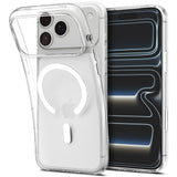 Spigen iPhone 17 Pro/iPhone 18 Pro Deksel Liquid Crystal MagFit Clear White