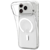 Spigen iPhone 17 Pro/iPhone 18 Pro Deksel Liquid Crystal MagFit Clear White