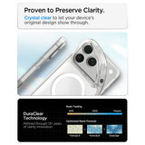 Spigen iPhone 17 Pro/iPhone 18 Pro Deksel Liquid Crystal MagFit Clear White