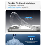 Spigen iPhone 17 Pro/iPhone 18 Pro Deksel Liquid Crystal MagFit Clear White