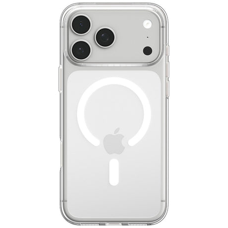 Spigen iPhone 17 Pro/iPhone 18 Pro Deksel Liquid Crystal MagFit Clear White