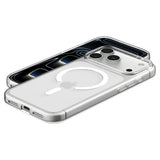 Spigen iPhone 17 Pro/iPhone 18 Pro Deksel Liquid Crystal MagFit Clear White