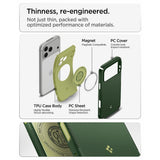 Spigen iPhone 17 Pro/iPhone 18 Pro Deksel Nano Pop Hybrid MagFit Avo Green