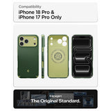 Spigen iPhone 17 Pro/iPhone 18 Pro Deksel Nano Pop Hybrid MagFit Avo Green