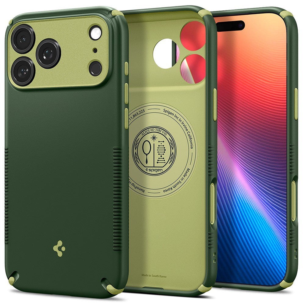 Spigen iPhone 17 Pro/iPhone 18 Pro Deksel Nano Pop Hybrid MagFit Avo Green
