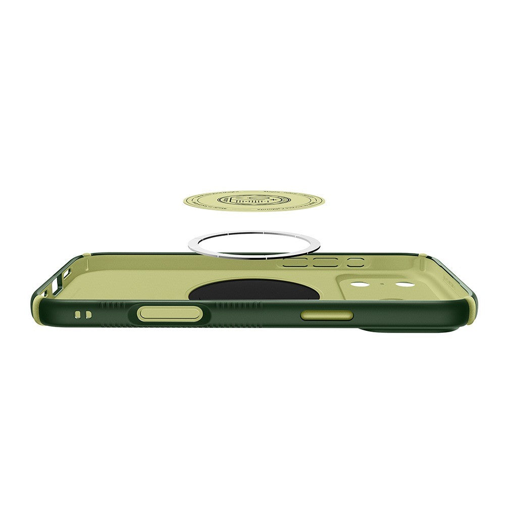Spigen iPhone 17 Pro/iPhone 18 Pro Deksel Nano Pop Hybrid MagFit Avo Green