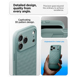 Spigen iPhone 17 Pro/iPhone 18 Pro Deksel Parallax S MagFit salviegrønn