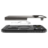 Spigen iPhone 17 Pro/iPhone 18 Pro Deksel Tough Armor T MagFit Gunmetal
