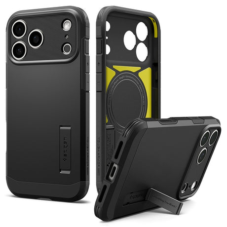 Spigen iPhone 17 Pro/iPhone 18 Pro Deksel Tough Armor T MagFit Svart