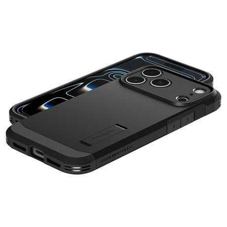 Spigen iPhone 17 Pro/iPhone 18 Pro Deksel Tough Armor T MagFit Svart