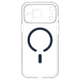 Spigen iPhone 17 Pro/iPhone 18 Pro Deksel Ultra Hybrid MagFit Clear Deep Blue