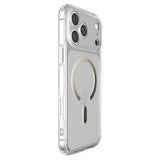 Spigen iPhone 17 Pro/iPhone 18 Pro Deksel Ultra Hybrid MagFit Clear Gold
