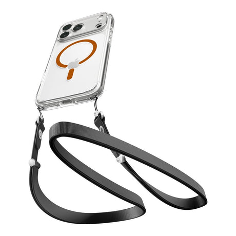 Spigen iPhone 17 Pro/iPhone 18 Pro Deksel Ultra Hybrid MagFit Clear Oransje