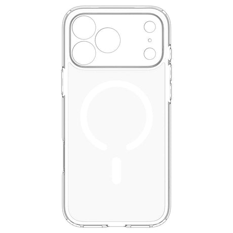 Spigen iPhone 17 Pro/iPhone 18 Pro Deksel Ultra Hybrid MagFit Clear White