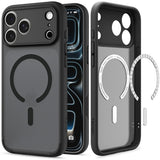 Spigen iPhone 17 Pro/iPhone 18 Pro Deksel Ultra Hybrid MagFit Frost Black