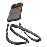 Spigen iPhone 17 Pro/iPhone 18 Pro Deksel Ultra Hybrid MagFit Frost Black Oransje