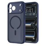Spigen iPhone 17 Pro/iPhone 18 Pro Deksel Ultra Hybrid MagFit frost-mørkeblå