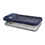 Spigen iPhone 17 Pro/iPhone 18 Pro Deksel Ultra Hybrid MagFit frost-mørkeblå