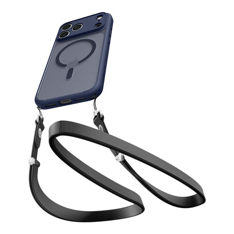 Spigen iPhone 17 Pro/iPhone 18 Pro Deksel Ultra Hybrid MagFit frost-mørkeblå
