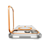 Spigen iPhone 17 Pro/iPhone 18 Pro Deksel Ultra Hybrid Optik S MagFit gjennomsiktig Oransje