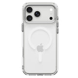 Spigen iPhone 17 Pro/iPhone 18 Pro Deksel Ultra Hybrid Optik S MagFit Clear Sølv