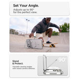 Spigen iPhone 17 Pro/iPhone 18 Pro Deksel Ultra Hybrid Optik S MagFit Clear Sølv