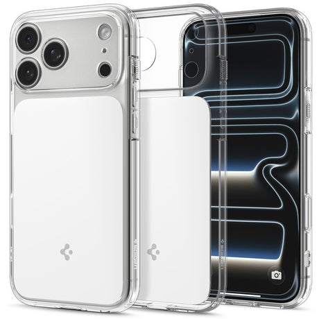 Spigen iPhone 17 Pro/iPhone 18 Pro Deksel Ultra Hybrid T MagFit Glossy White