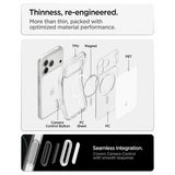 Spigen iPhone 17 Pro/iPhone 18 Pro Deksel Ultra Hybrid T MagFit Glossy White