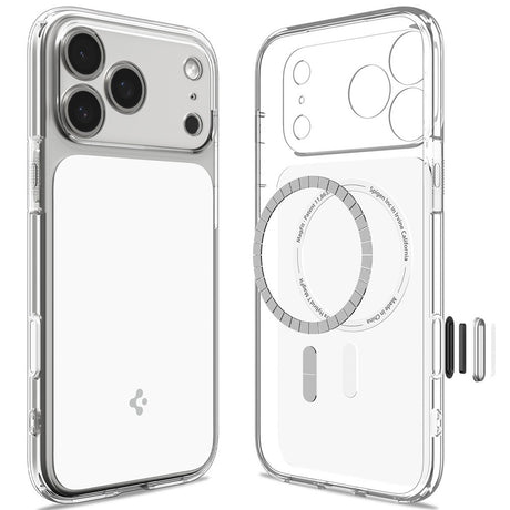 Spigen iPhone 17 Pro/iPhone 18 Pro Deksel Ultra Hybrid T MagFit Glossy White