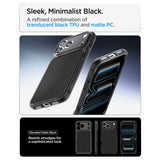 Spigen iPhone 17 Pro/iPhone 18 Pro Deksel Ultra Hybrid T MagFit Matte Black