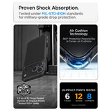 Spigen iPhone 17 Pro/iPhone 18 Pro Deksel Ultra Hybrid T MagFit Matte Black