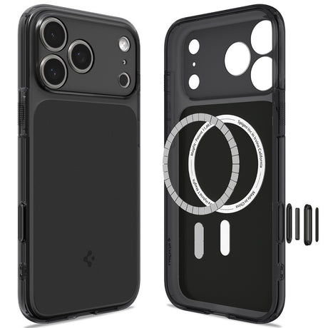 Spigen iPhone 17 Pro/iPhone 18 Pro Deksel Ultra Hybrid T MagFit Matte Black