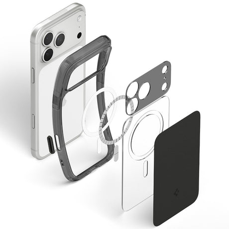 Spigen iPhone 17 Pro/iPhone 18 Pro Deksel Ultra Hybrid T MagFit Matte Black