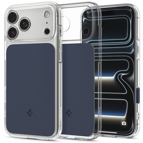 Spigen iPhone 17 Pro/iPhone 18 Pro Deksel Ultra Hybrid T MagFit Matte Blue