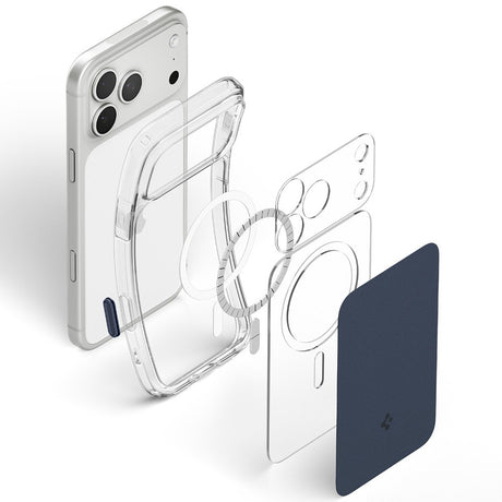 Spigen iPhone 17 Pro/iPhone 18 Pro Deksel Ultra Hybrid T MagFit Matte Blue