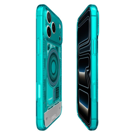 Spigen iPhone 17 Pro Max/iPhone 18 Pro Max Deksel Classic C1 MagFit Bondi-blå