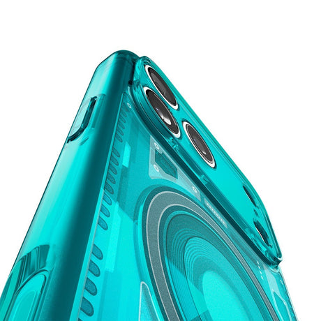 Spigen iPhone 17 Pro Max/iPhone 18 Pro Max Deksel Classic C1 MagFit Bondi-blå