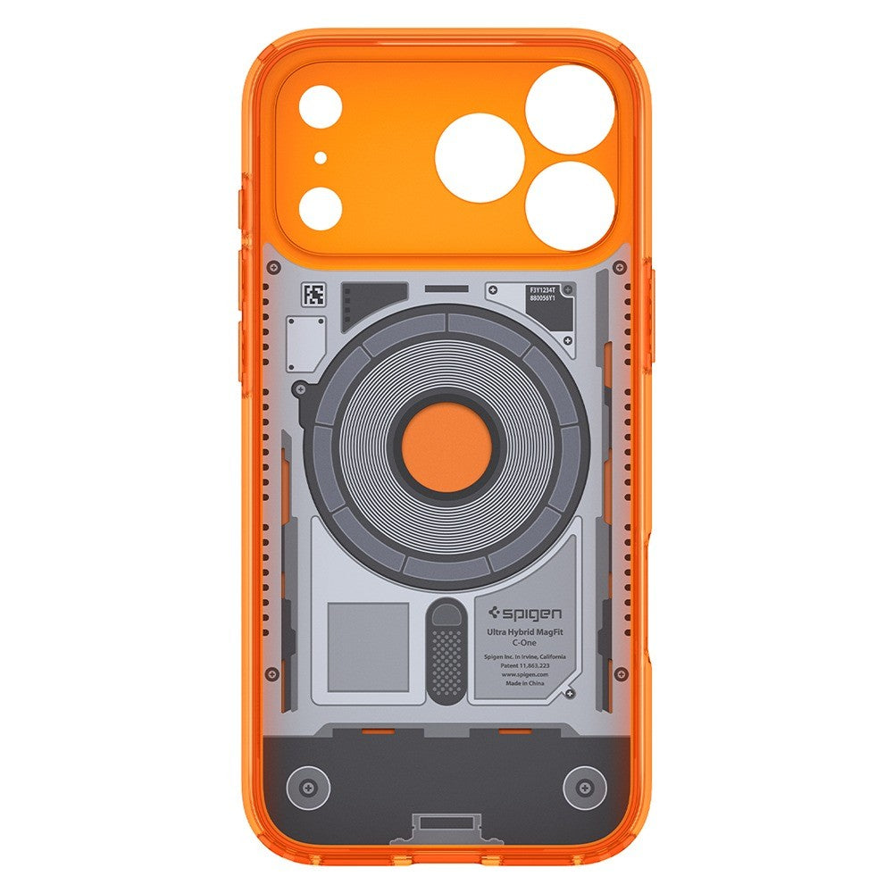 Spigen iPhone 17 Pro Max/iPhone 18 Pro Max Deksel Classic C1 MagFit mandarin