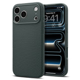 Spigen iPhone 17 Pro Max/iPhone 18 Pro Max Deksel Liquid Air Abyss Green