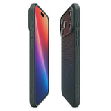 Spigen iPhone 17 Pro Max/iPhone 18 Pro Max Deksel Liquid Air Abyss Green