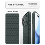Spigen iPhone 17 Pro Max/iPhone 18 Pro Max Deksel Liquid Air Abyss Green