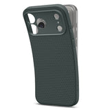 Spigen iPhone 17 Pro Max/iPhone 18 Pro Max Deksel Liquid Air Abyss Green